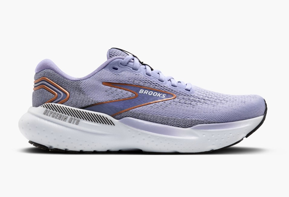 Brooks Glycerin GTS 21 offering comfort and foot alignment support