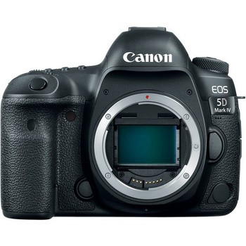 Close-up of Canon 5D Mark IV DSLR