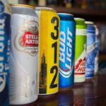 Visual comparison of beer and bread