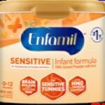 Enfamil Gentlease vs Enfamil Sensitive side by side comparison chart