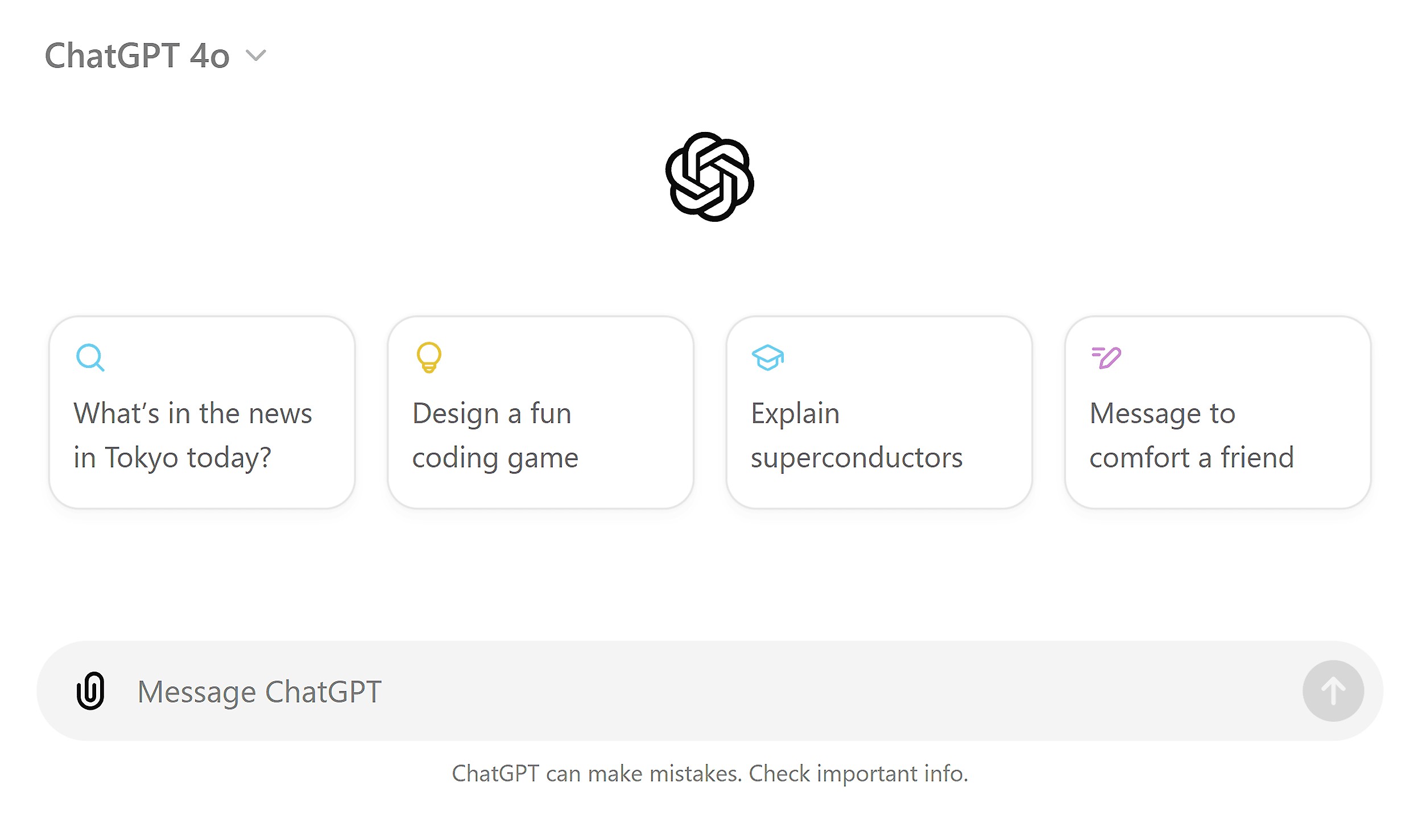 ChatGPT – Homepage