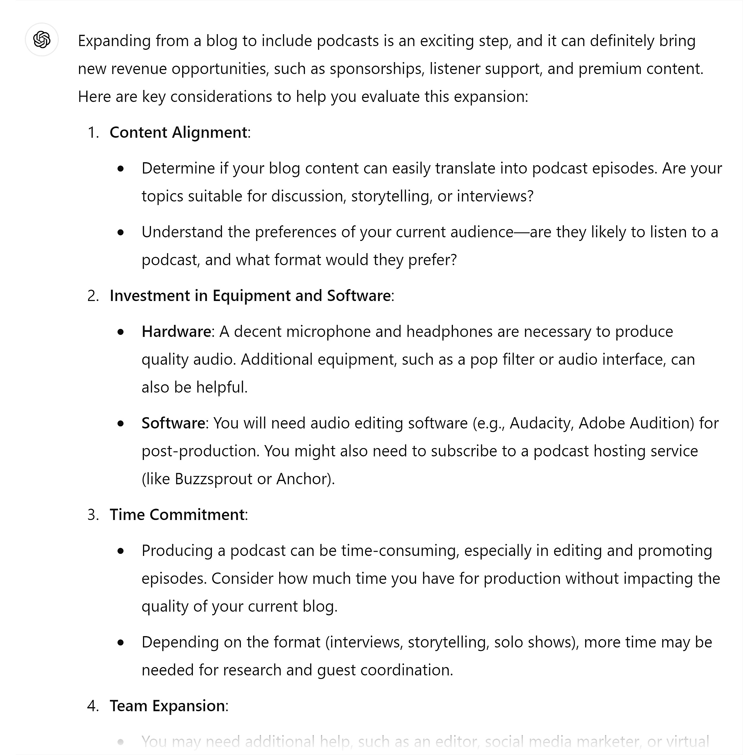 ChatgGPT – Reasoning and decision making