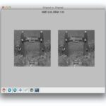 Comparing two images using MSE and SSIM