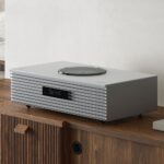 Aiwa Exos Home Bedroom Speaker offering CD player, Bluetooth, and an AM/FM tuner with 20 presets