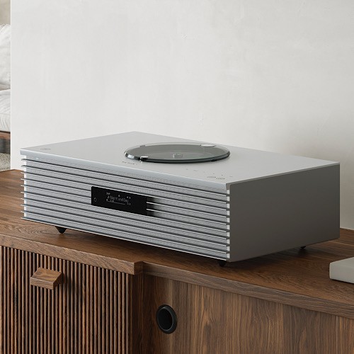Aiwa Exos Home Bedroom Speaker offering CD player, Bluetooth, and an AM/FM tuner with 20 presets