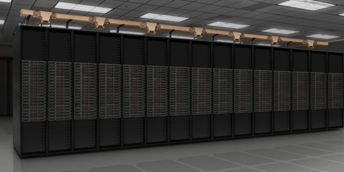 Cloud computing diagram illustrating data centers and internet connectivity, representing scalable and elastic IT capabilities delivered as a service