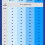 Dog Age Chart
