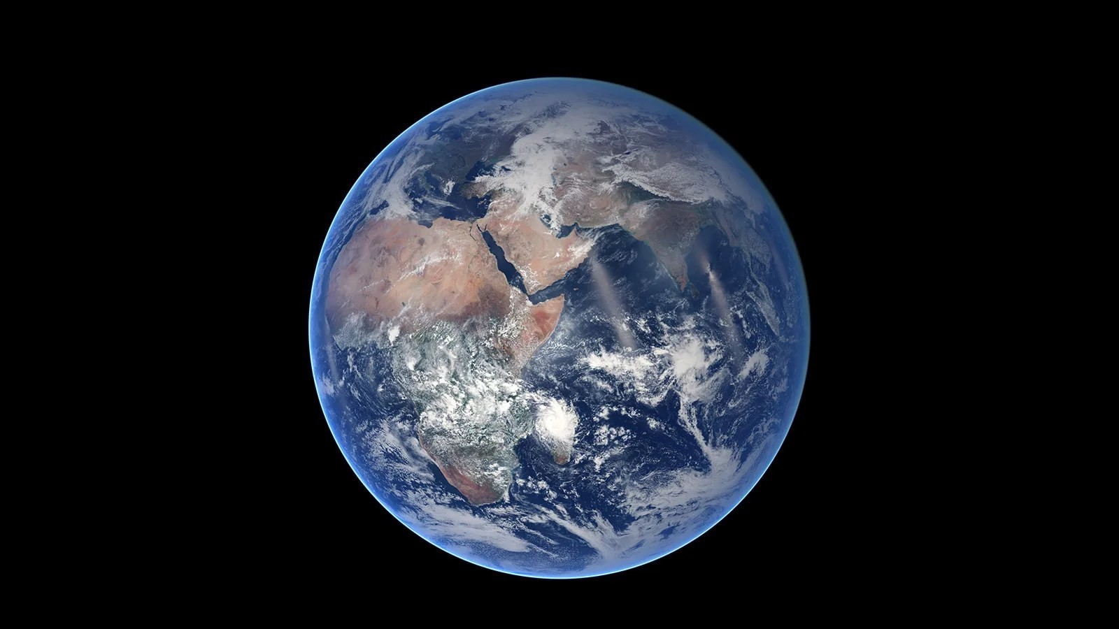 Earth's liquid water surface