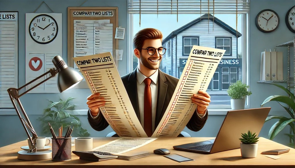 Key Features of an Effective Compare Lists Tool