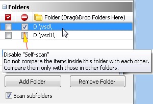 Compare Folders Manually