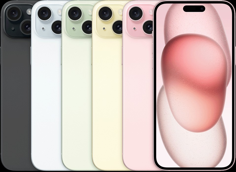 iPhone 15 Plus Colors