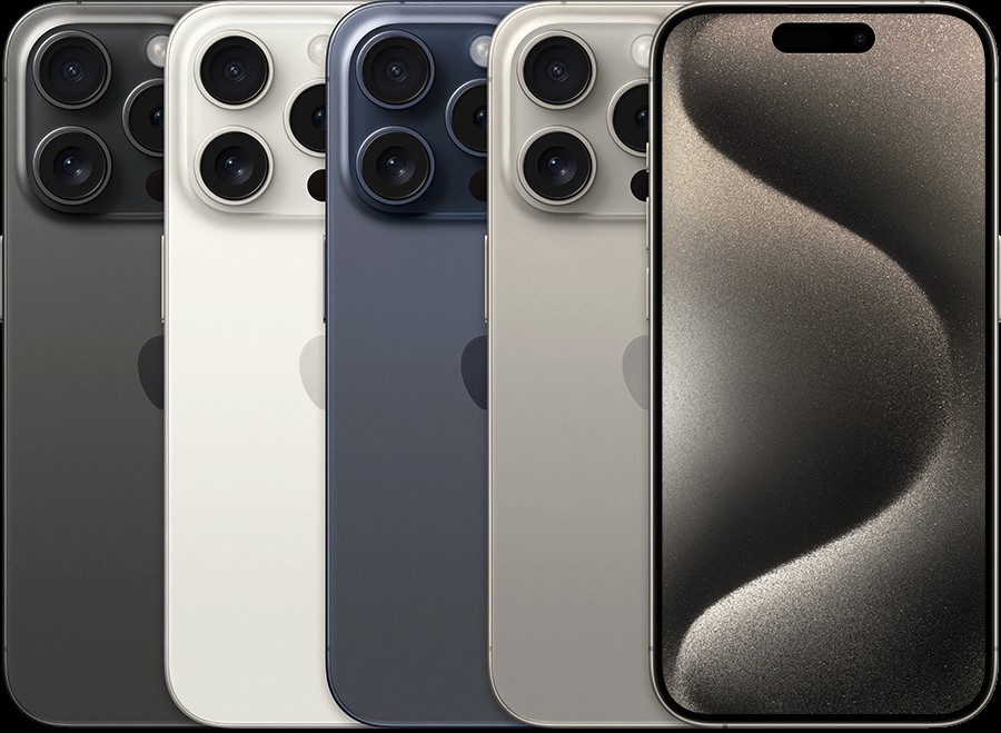 iPhone 15 Pro Colors