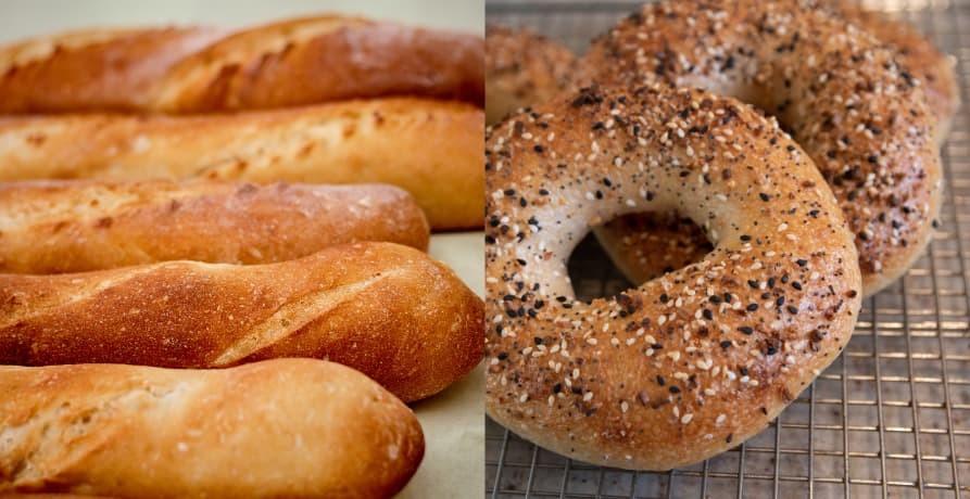 Baguettes vs. Bagels