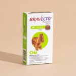 A box of Bravecto Chew for Dogs.