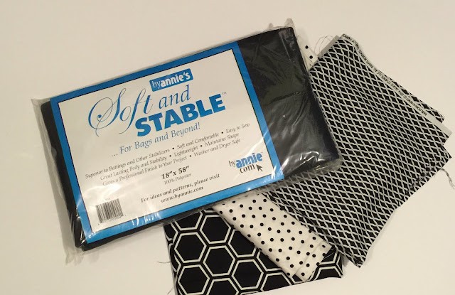 Selection of fabric with By Annie's Soft and Stable stabilizer