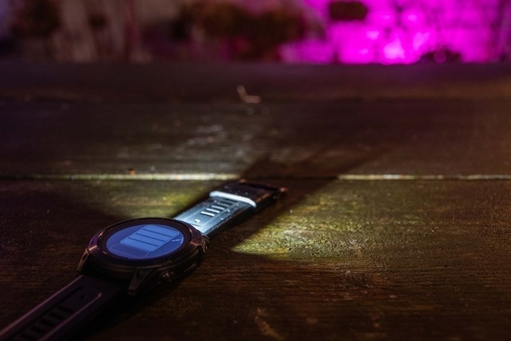 Garmin Fenix7 Flashlight