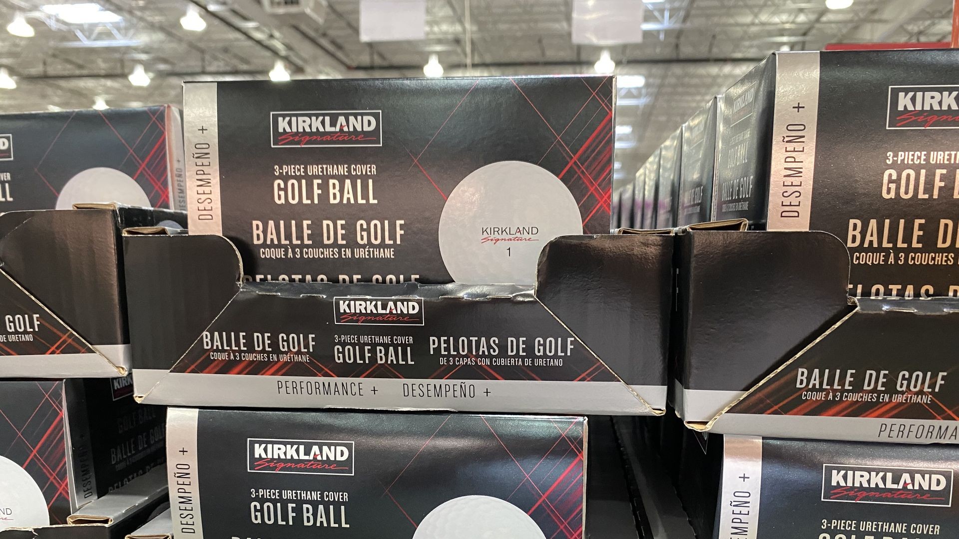 Kirkland Signature version 3 golf ball compared to Titleist Pro V1
