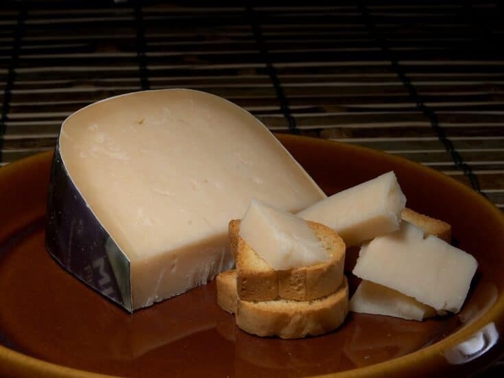 Gouda Cheese, a dutch cheese substitute with nutty flavor
