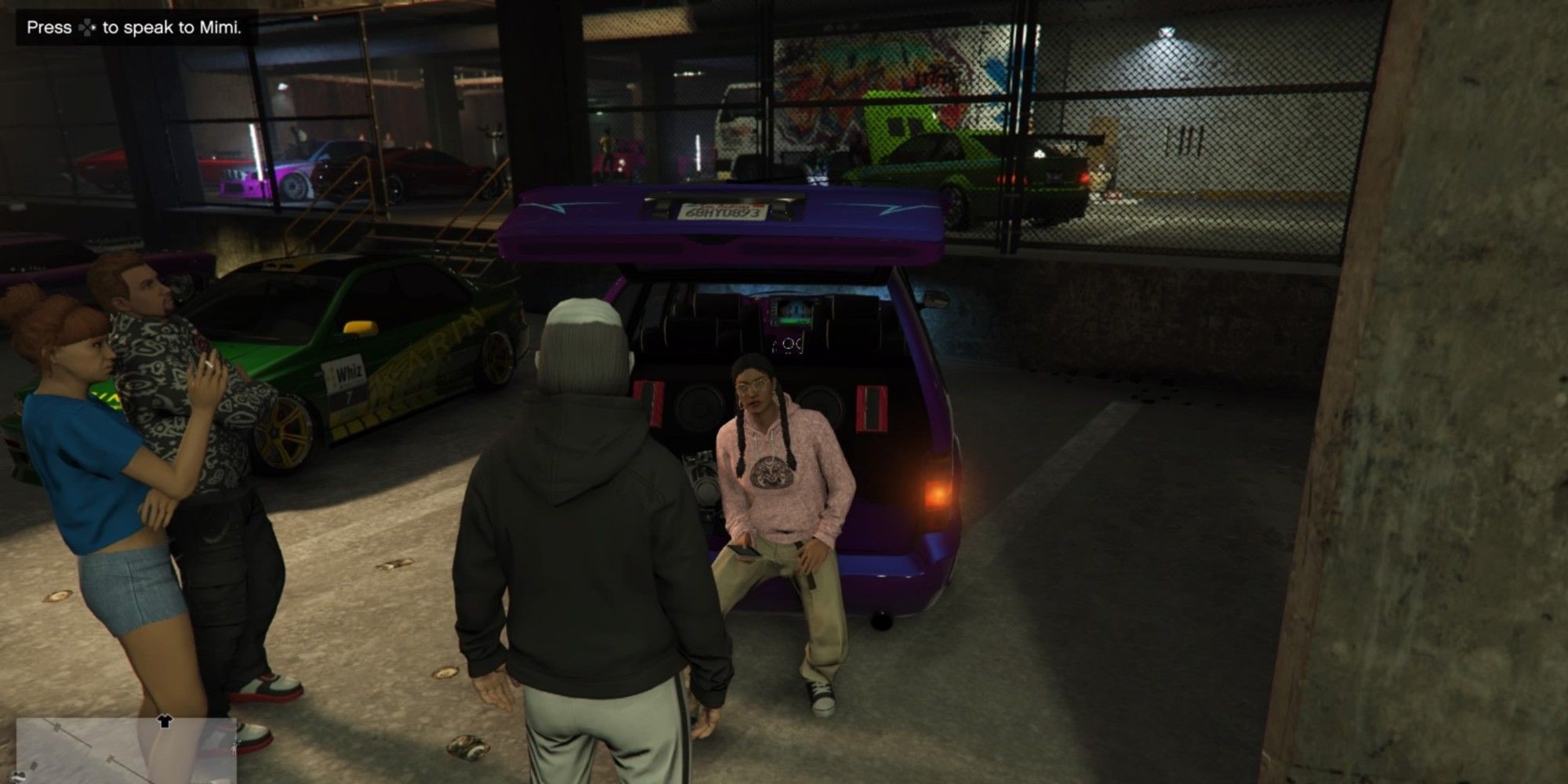 GTA Online Mimi Car Meet
