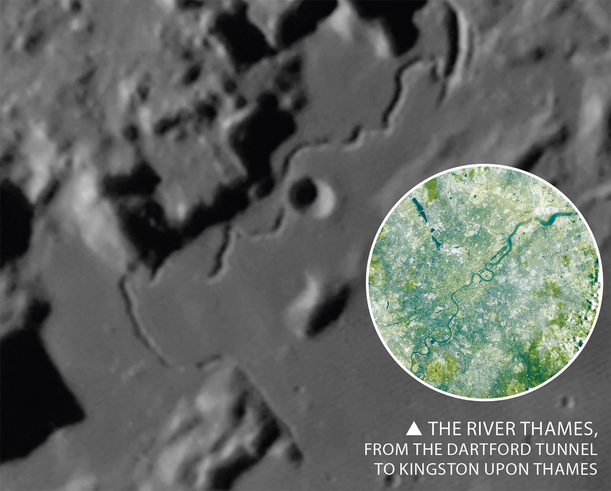 Water ice deposits near the Moon's poles