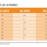 Youth to Women's Shoe Size Comparison Chart for Finding the Right Fit