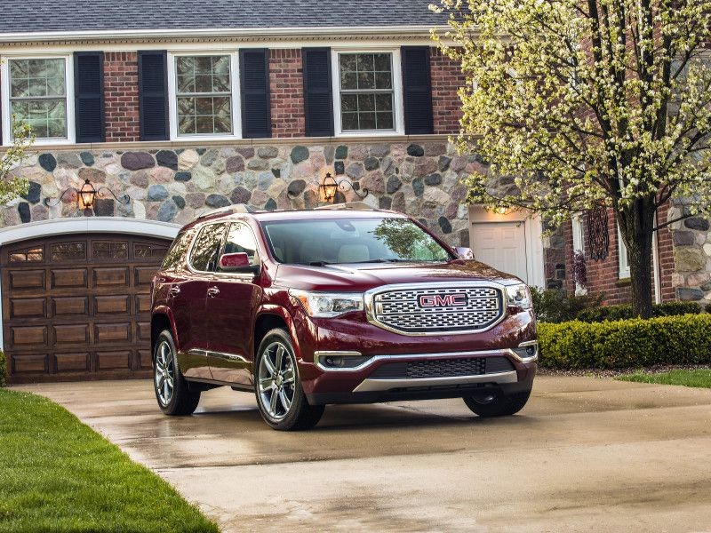 GMC Acadia on Display - Photo by GMC