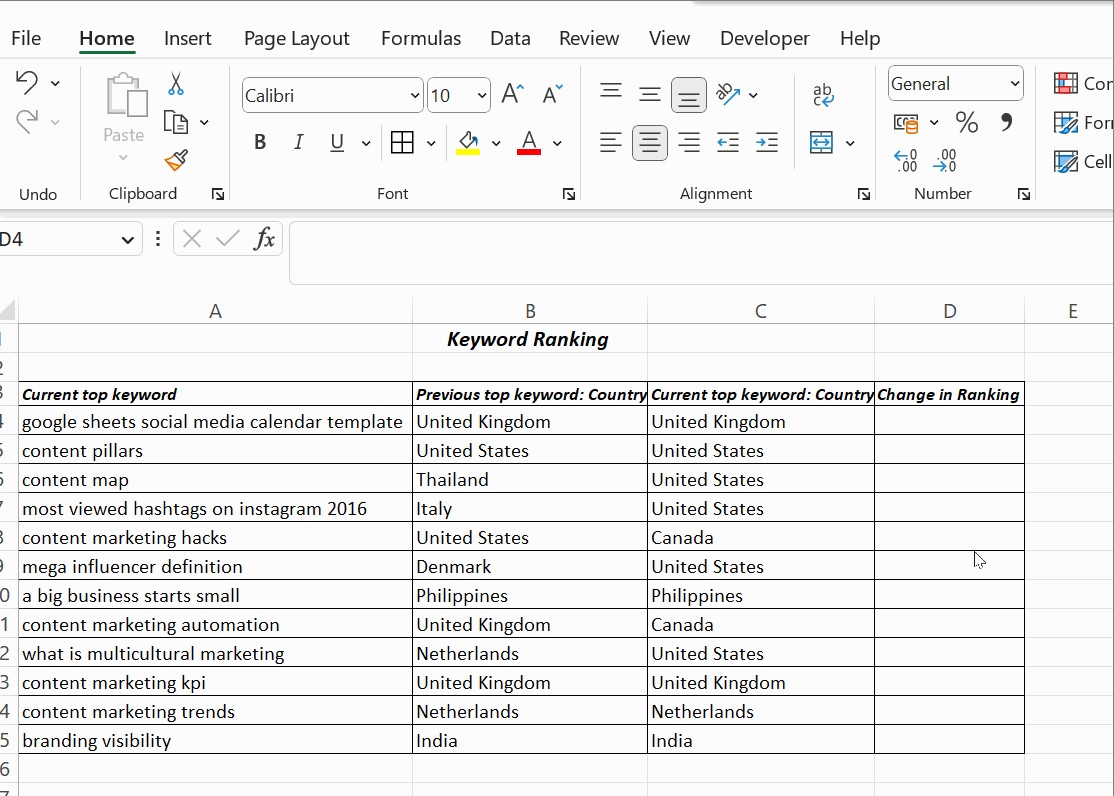 Excel Equals Operator Comparison