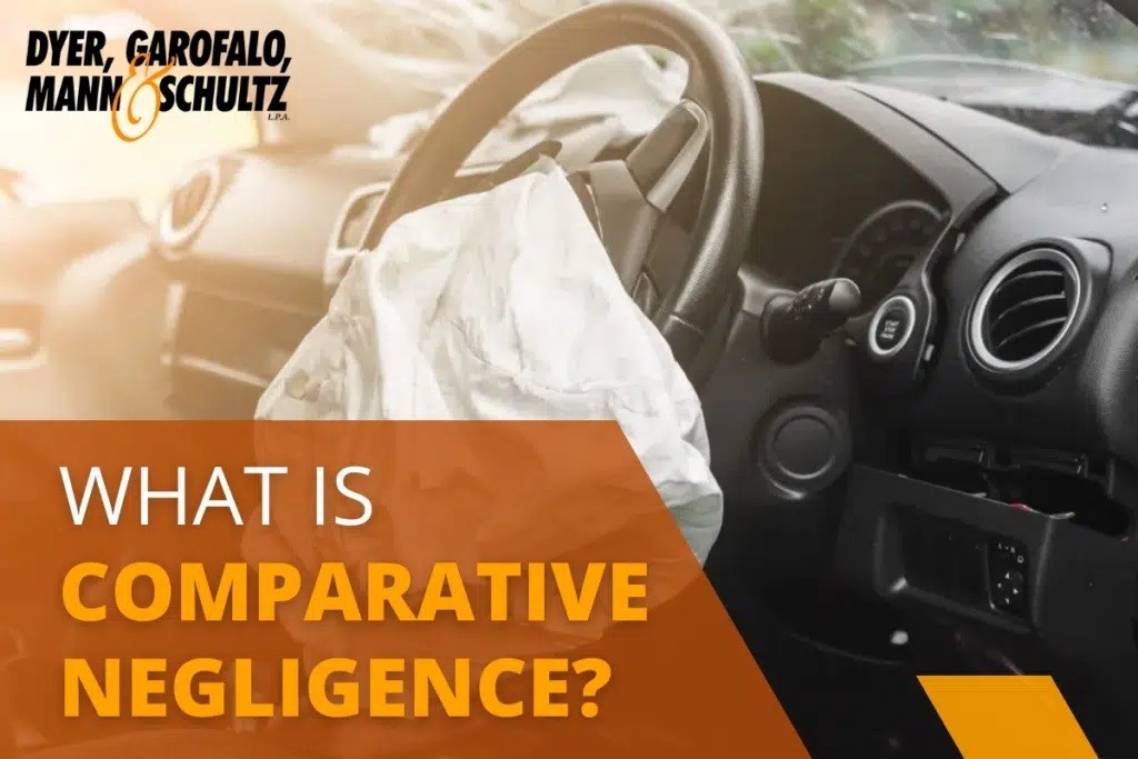 Defining comparative negligence