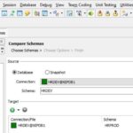 Accessing Toad Compare Schemas
