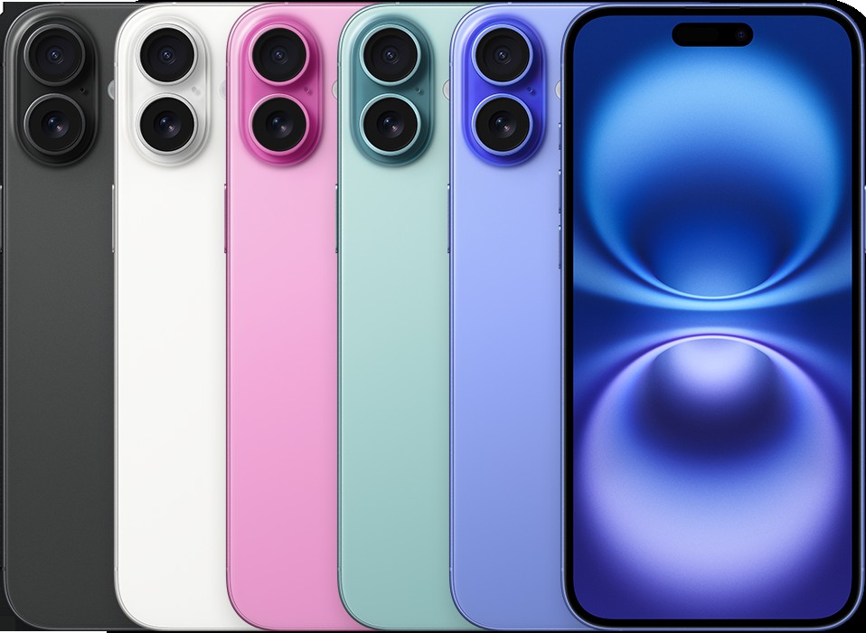iPhone 16 Plus Colors