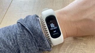 Garmin Vivosmart 5 in VO2 max setting
