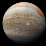 Jupiter Compared to Earth Size