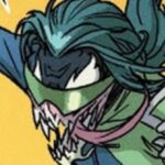The Dreadface symbiote from Marvel comics.