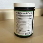 Supplement Facts label on a bottle of Morning Complete by ActivatedYou.