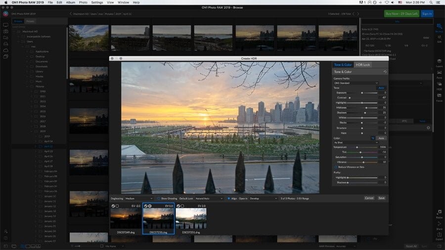 on1 hdr 2