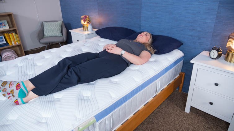 Close up of the Bear Star Hybrid Mattress