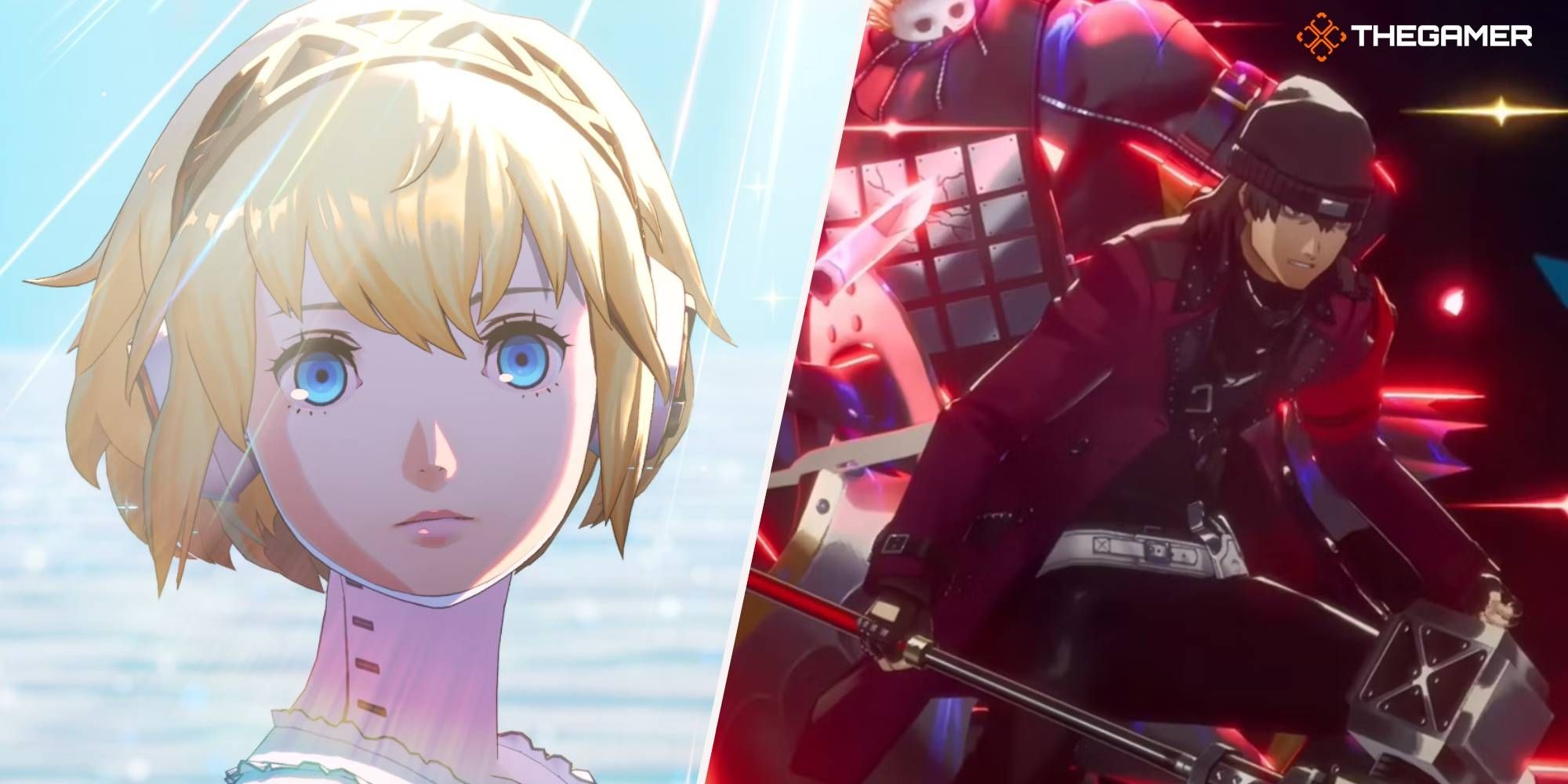Akihiko and Aigis, symbolizing the emotional depth found within Persona 3 Reload's characters.