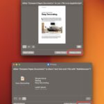 Allow “Compare Pages Documents” to use 1 file in an AppleScript? This privacy alert ensures secure file access for document comparison