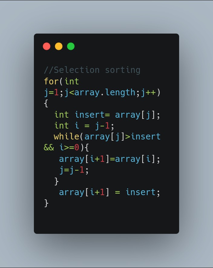 Selection Sort Linked List