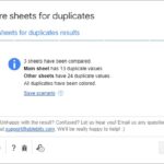 Using COUNTIF to identify duplicates in a column