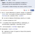 Definition of Rigor