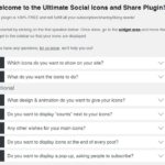 Ultimate Social Media Icons Interface