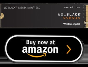 WD Black SN850X NVMe SSD