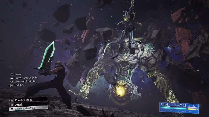 Bizarro Sephiroth Battle in FF7 Rebirth