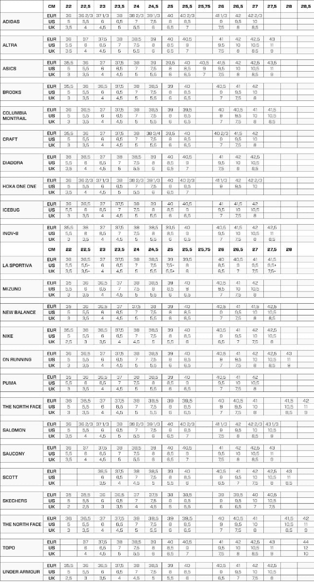 Women's Size Guide