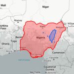 Nigeria vs Texas Size Comparison