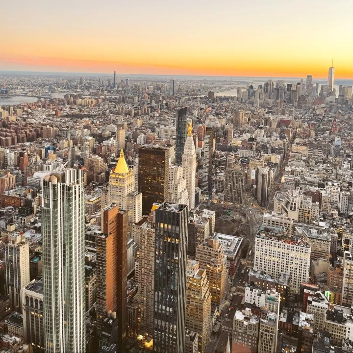 A view from the Empire State Building