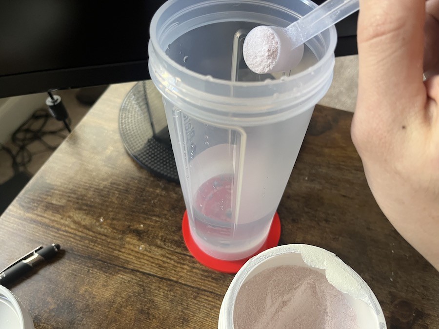Transparent Labs Hydrate V3 showing its electrolyte composition