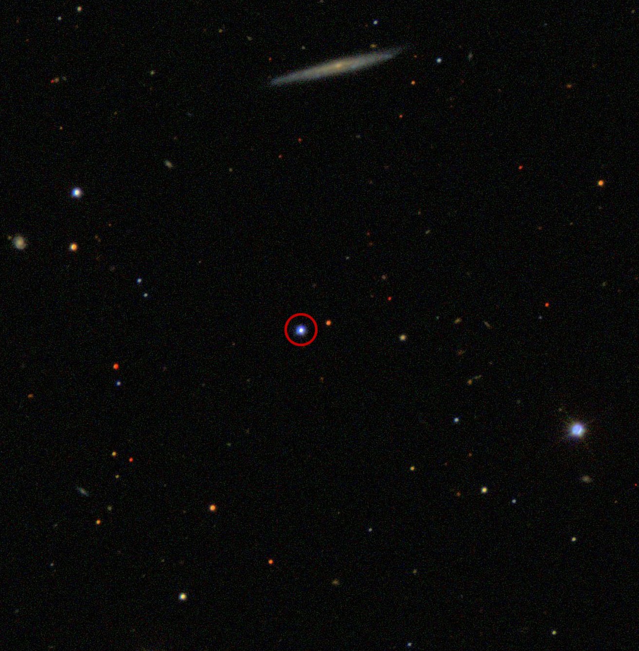 TON 618 compared to Solar System