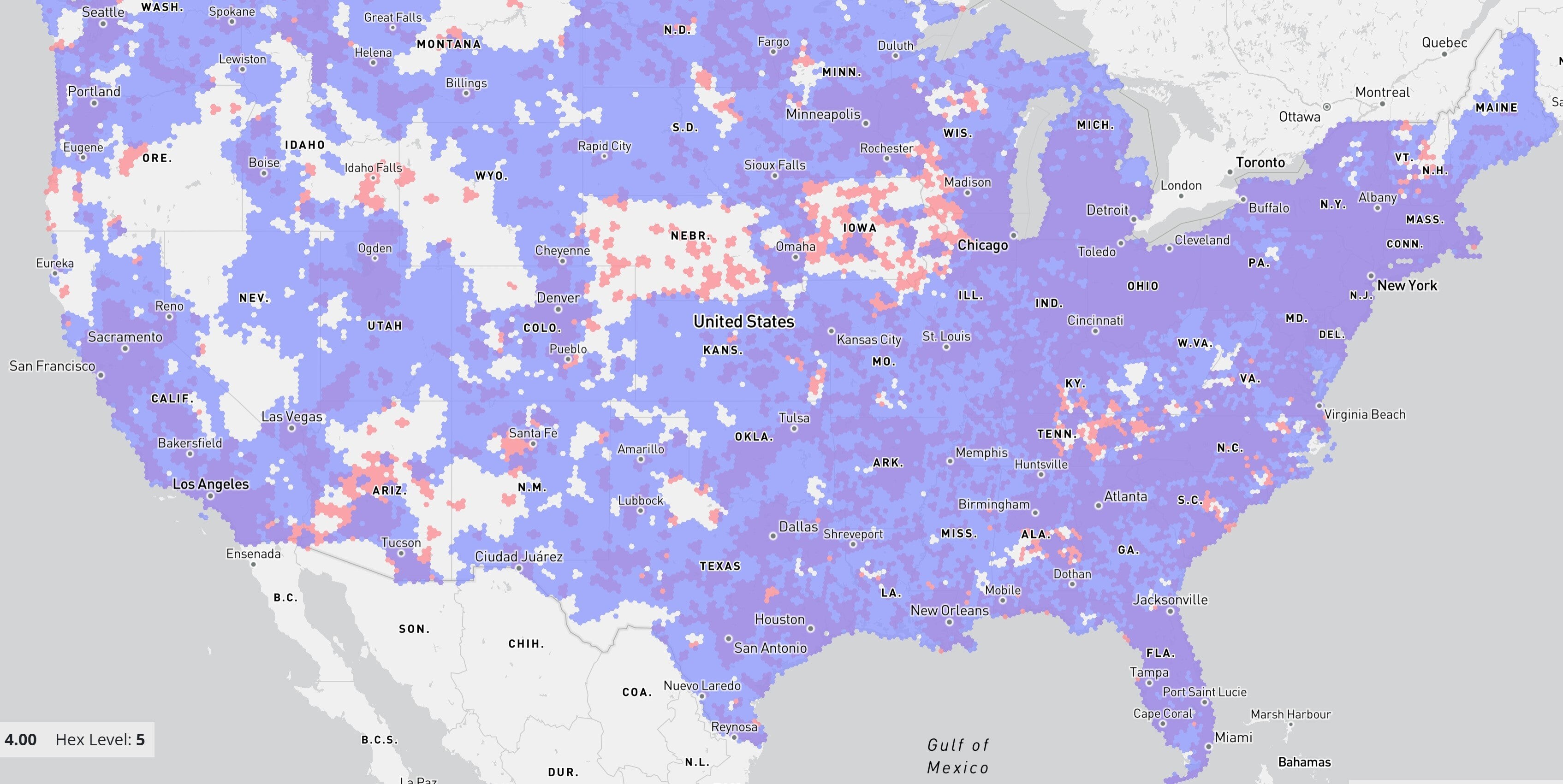 Verizon vs AT&T Midband 5G Coverage Map